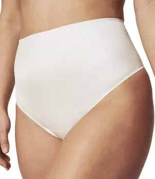 Spanx Формирующие Атласные Стринги, белый