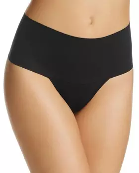 SPANX Undie-tectable Стринги, черный