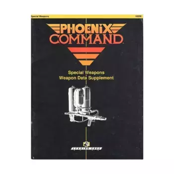 Special Weapons Data Supplement, Phoenix Command, мягкая обложка
