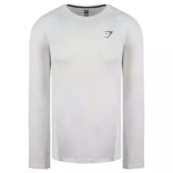 Speed мужской белый топ Gymshark, белый