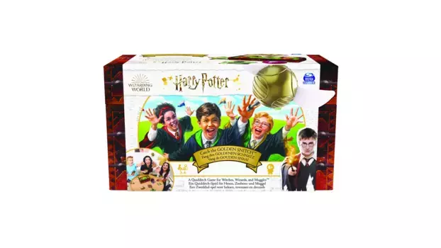 Spin Master Games Harry Potter Catch the Golden Snitch карточная игра для 3-4 игроков от 8 лет
