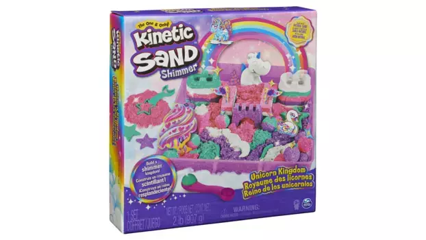 Spin Master Кинетический песок Игровой набор Rainbow Unicorn