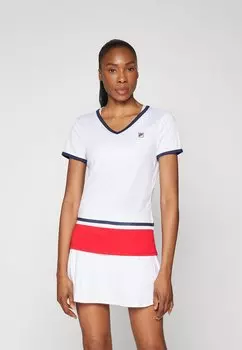 Спортивная футболка ELISABETH Fila, цвет white/red