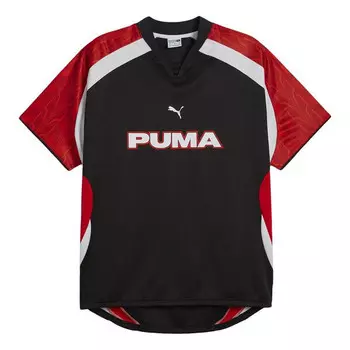 Спортивная футболка football jersey 'black' Puma, черный