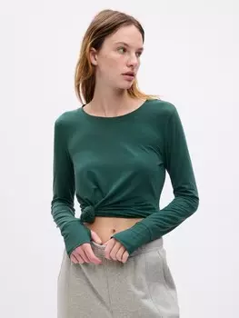 Спортивная футболка Gap, зеленый