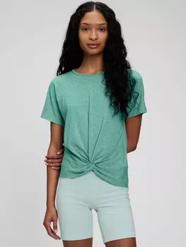 Спортивная футболка Gap, зеленый