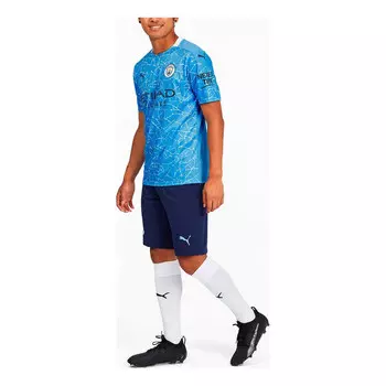 Спортивная футболка manchester city 20/21 fan edition home jersey 'sky blue' Puma, голубой