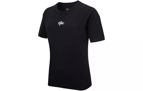Спортивная футболка женская черная Nike