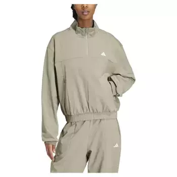 Спортивная куртка adidas Aeroready Train Essentials Woven, бежевый