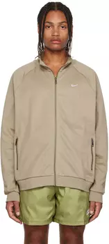 Спортивная куртка цвета хаки Authentics Nike