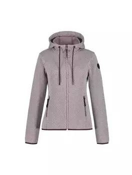 Спортивная куртка Icepeak Auen Midlayer mit Kapuze, цвет Dunkelrot
