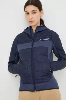 Спортивная куртка Multi Hybrid adidas, темно-синий