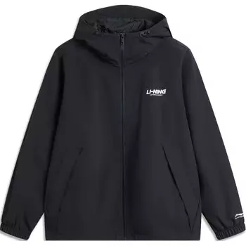 Спортивная модная коллекция куртка унисекс черный Lining