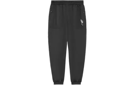 Спортивная модная коллекция трикотажные спортивные штаны женские черные Lining