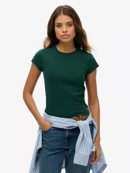Спортивная незаменимая футболка Superdry, цвет Enamel Green