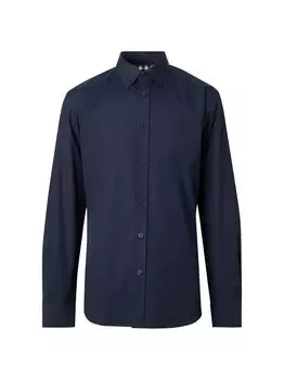 Спортивная рубашка с логотипом Sherwood Burberry, нави