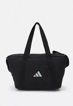 Спортивная сумка Adidas, черная льняная зеленая мет черный
