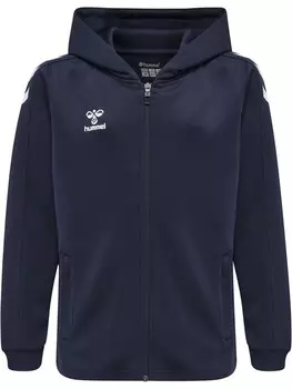 Спортивная толстовка на молнии Hummel, темно-синий