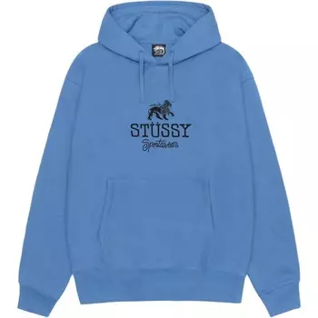 Спортивная толстовка с капюшоном Stussy, серый
