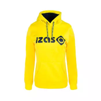 Спортивная толстовка женская Izas DUERO W с капюшоном, цвет gelb