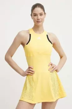 Спортивное платье adidas Performance, желтый