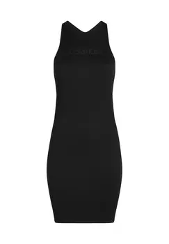 Спортивное платье SEAMLESS RACERBACK Calvin Klein, черный