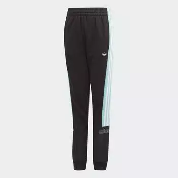 Спортивные брюки adidas BX-20, черный/бирюзовый