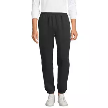 Спортивные брюки Big & Tall Lands' End Serious Sweats Спортивные штаны на шнурке, цвет Dark Charcoal Heather