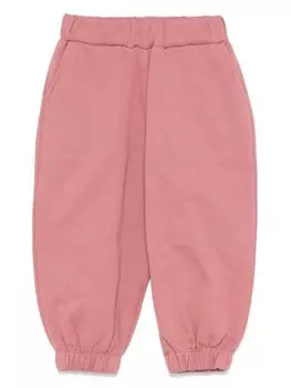Спортивные брюки ETRO KIDS с вышитым логотипом, розовый