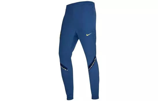Спортивные брюки мужские темно-синие Nike, синий