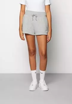 Спортивные шорты женские Nike хлопковые, серый