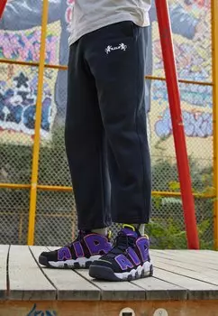 Спортивные брюки OPEN HEM Nike, черный/фантом