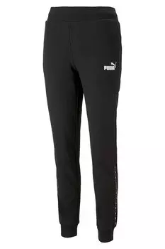 Спортивные брюки Power Tape с логотипом Puma, черный