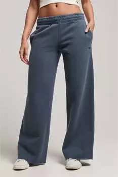Спортивные брюки прямого кроя Superdry, синий