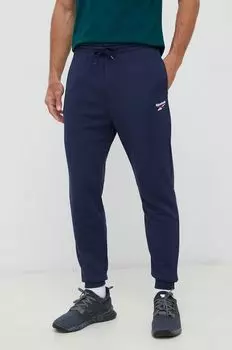 Спортивные брюки Reebok, темно-синий