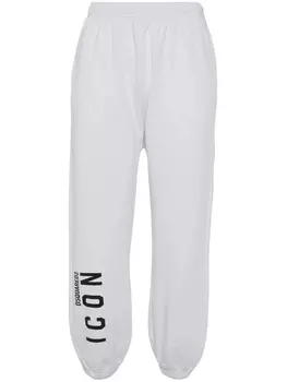 Спортивные брюки с логотипом DSQUARED2, белый