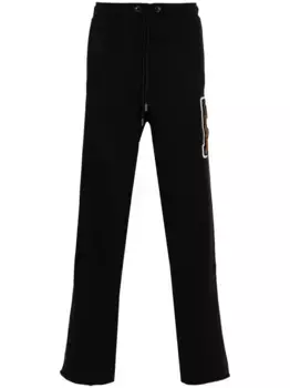 Спортивные брюки с логотипом Just Cavalli, черный