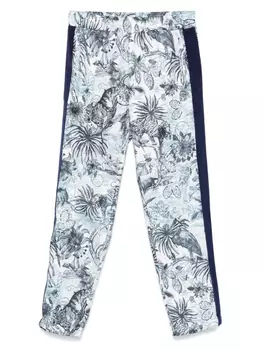 Спортивные брюки с принтом «Джунгли» Just Cavalli, синий