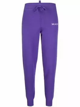 Спортивные брюки The Knit Sweatpant Marc Jacobs, фиолетовый