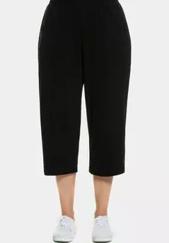 Спортивные брюки Ulla Popken укороченные, черный