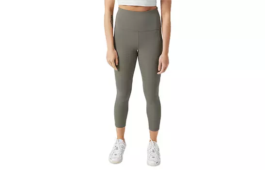 Спортивные брюки женские Lululemon, зеленый/серый