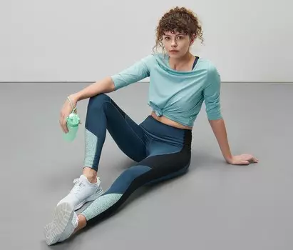 Спортивные колготки с цветовыми блоками Tchibo