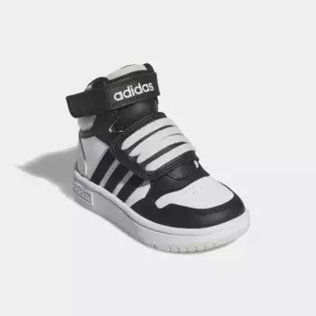 Спортивные кроссовки adidas "HOOPS MID" Adidas Sportswear, цвет Cloud White / Core Black / Orbit Grey