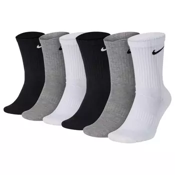 Спортивные носки Nike, пятнистый серый/черный/белый