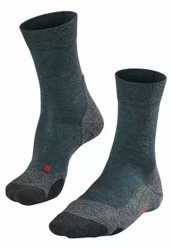Спортивные носки TK2 EXPLORE MELANGE TREKKING FUNCTIONAL MEDIUM-CUSHIONED FALKE, скарабей