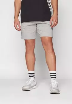 Спортивные шорты ESSENTIALS SINGLE STRIPES SHORT adidas Sportswear, серый