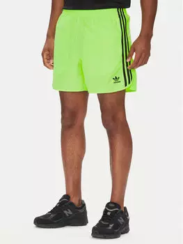 Спортивные шорты обычного кроя adicolor Classics Sprinter JY1269 Adidas, зеленый