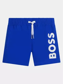 Спортивные шорты стандартной посадки Boss, синий