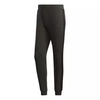 Спортивные штаны adidas neo M Esntl 3S TP Casual Running Sports Long Pants Brown, коричневый