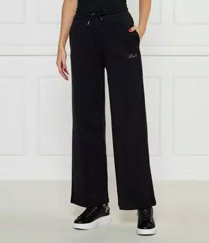 Спортивные штаны Karl Lagerfeld широкие, черный